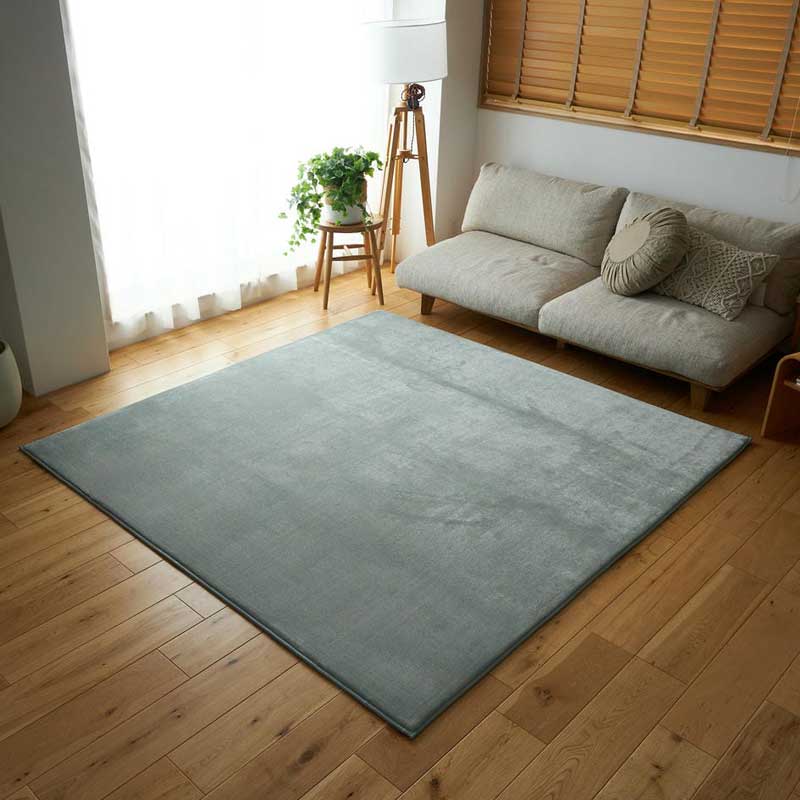 【1027276】ホリデープラス 高反発 18mm 95x140cm ダスティグリーン