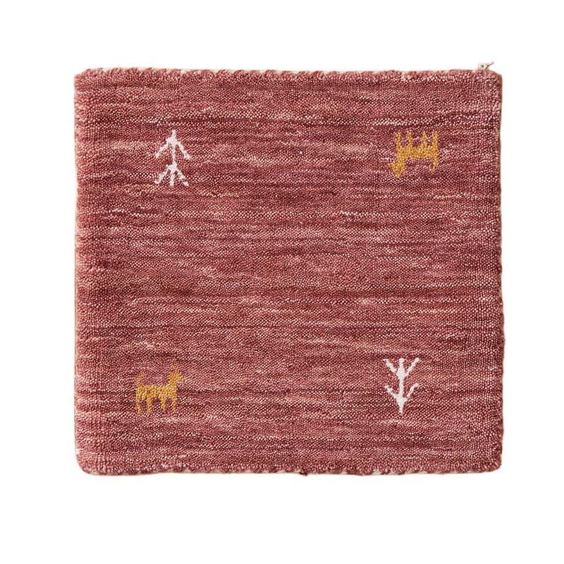 【1027005】イロハ チェアマット 40x40cm レッド