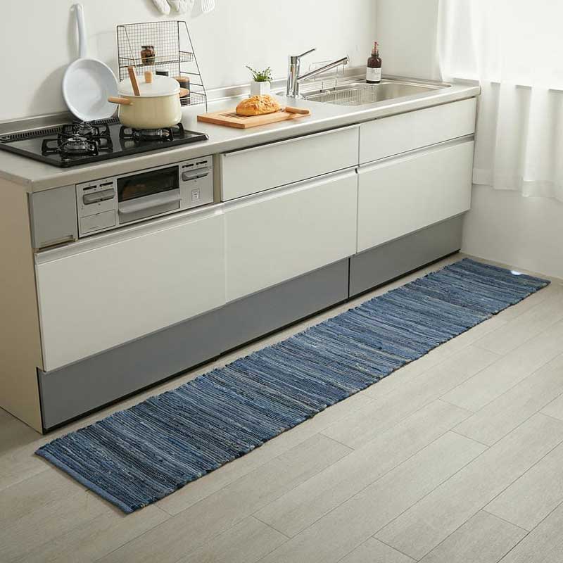 【1031212】メーア 45x120cm ライトブルー