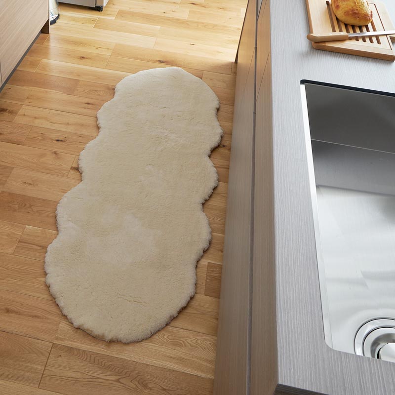 【1030783】モコア 60x170cm ベージュ