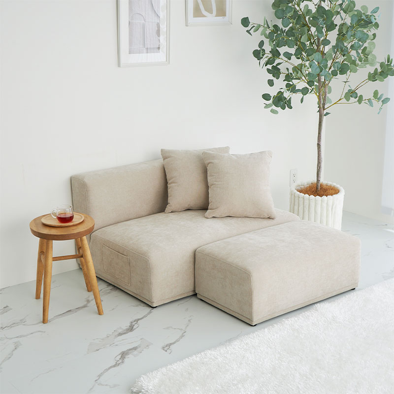 【1031365】MONOA+ ソファー  コズリー 145x74x58cm ベージュ