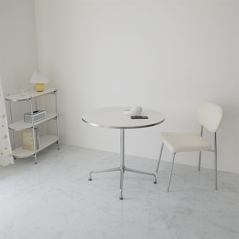 【1028707】MONOA+ チェア  イーズ 48x52x76cm ホワイト