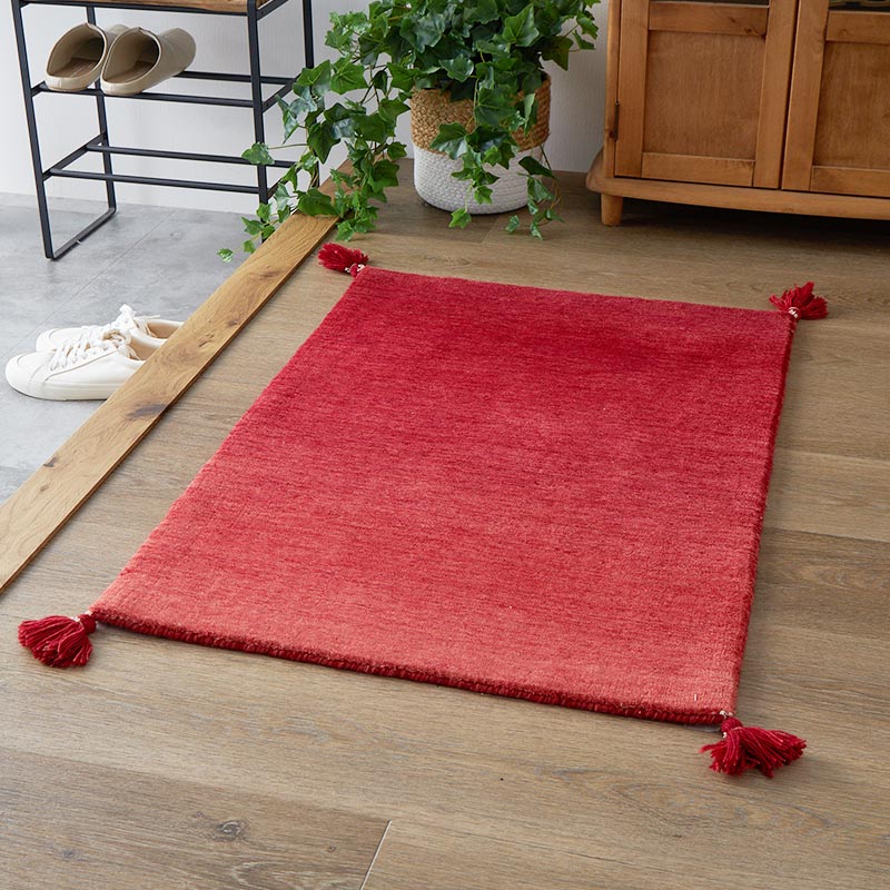 【1026298】ルミィ マット 50x80cm レッド