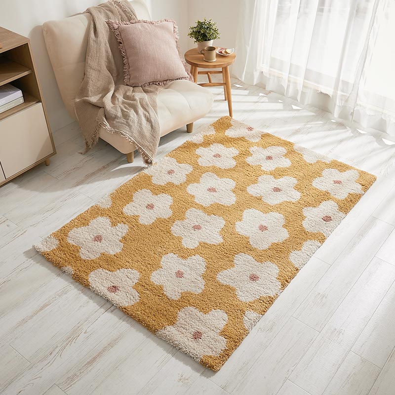 【1029455】ロスカ スピル 120x170cm イエロー