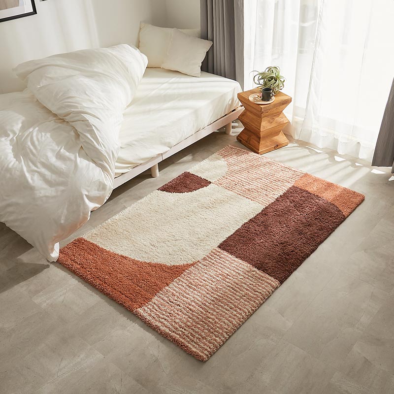 【1029449】ロスカ ティラー 120x170cm ブラウン